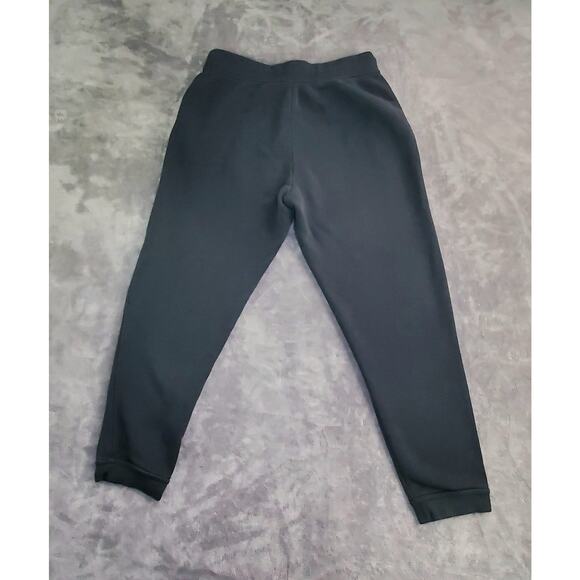 Nike Essential Fleece Jogger Sz L Sweatpants Women's Black Casual Pockets C1-41 - Picture 7 of 8